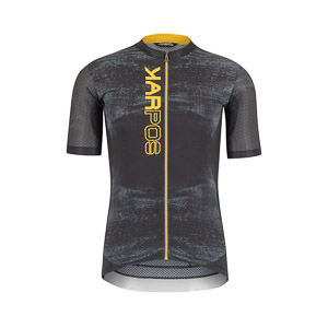 KARPOS GREEN FIRE JERSEY BLACK/LEMON CURRY