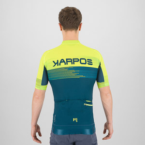 Karpos Green Fire Jersey Refl.Pond/Yellow F/Emenal B.