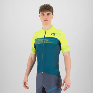 Karpos Green Fire Jersey Refl.Pond/Yellow F/Emenal B.