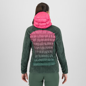 Karpos Smart W Marmarole Jacket Fandango Pink/Jungle Green