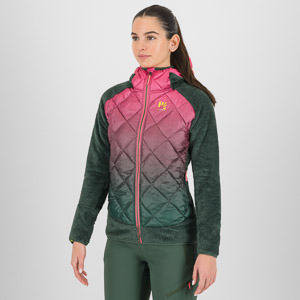 Karpos Smart W Marmarole Jacket Fandango Pink/Jungle Green