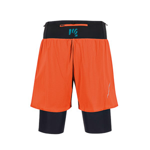 KARPOS LAVAREDO ULTRA SHORTS SCARLET IBIS/OUTER SPACE