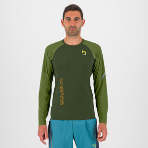 KARPOS LAVAREDO JERSEY LS RIFLE GREEN/CEDAR GREEN