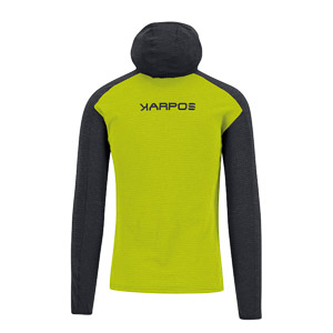 Karpos AMBRIZZOLA FULL-ZIP mikina s kapucňou primrose/vulcan