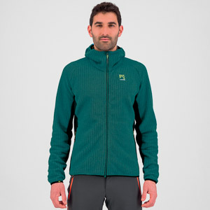 Karpos Rocchetta Hoodie Fleece Balsam/Forest