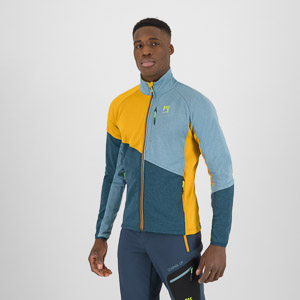 Karpos Federa Full-Zip Fleece Stargazer/Golden/Smoke