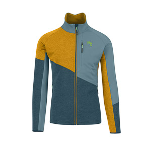 Karpos Federa Full-Zip Fleece Stargazer/Golden/Smoke