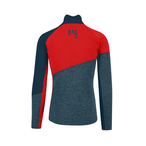 Karpos Federa Full-Zip Fleece Stargazer/Midnight/Fiery Red