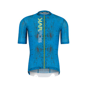 KARPOS VAL VIOLA JERSEY INDIGO B./GREEN FLUO