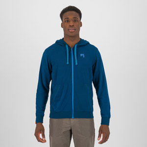 Karpos Coppolo Merino Full Zip Hoodie Gibraltar Sea