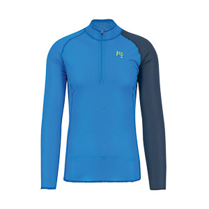 Karpos Dinamico Octa Jersey Ls Half Zip Diva Blue/Midnight