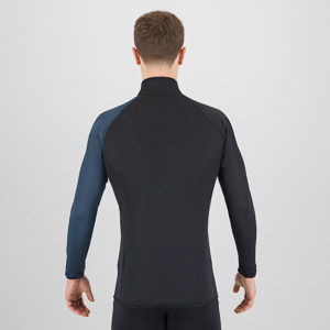 Karpos Dinamico Octa Jersey Ls Half Zip Black/Midnight