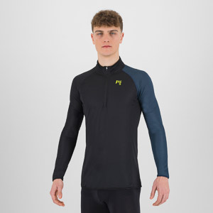 Karpos Dinamico Octa Jersey Ls Half Zip Black/Midnight