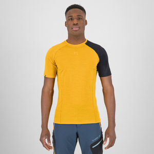 Karpos Dinamico Merino 130 T-Shirt Golden/Black