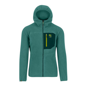 Karpos Moiazza Retro Hoodie Fleece North Atlantic/Forest