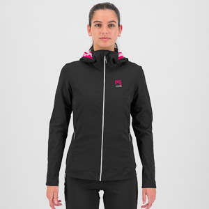 Karpos Easyfrizz W Full-Zip Hoodie Black/Innuendo