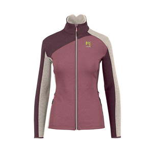 Karpos Federa Full-Zip W Fleece Deco Rose/Huckle./Oat