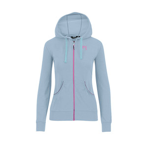 Karpos COPPOLO MERINO dámska FULL ZIP mikina s kapucňou mist/bloom