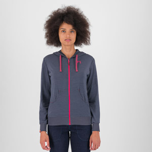 Karpos Coppolo Merino W Full Zip Hoodie Ombre Blue