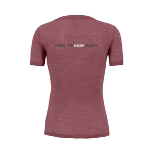 Karpos Coppolo Merino W T-Shirt Deco Rose