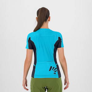 Karpos Pralongia Evo W Jersey Blue Atoll/Sky Captain