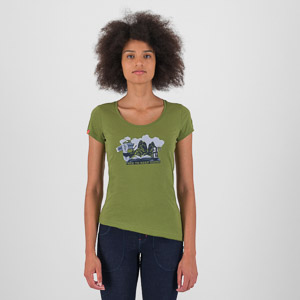 KARPOS ANEMONE EVO W T-SHIRT CEDAR GREEN