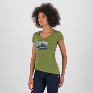 KARPOS ANEMONE EVO W T-SHIRT CEDAR GREEN