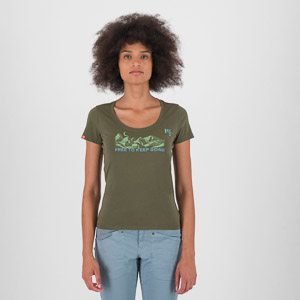 KARPOS CROCUS EVO W T-SHIRT GRAPE LEAF