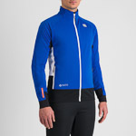 Sportful APEX bunda bright blue/white