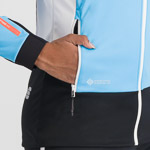 Sportful APEX dámska bunda blue aquarius/white