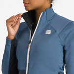 Sportful ENGADIN dámska bunda natural gray/galaxy blue