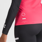 Sportful SQUADRA dámsky dres raspberry pink/black