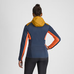 Sportful RYTHMO dámska bunda wood yellow/galaxy blue