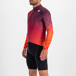 Sportful ROCKET THERMAL dres červený/červený grepfruit