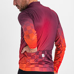 Sportful ROCKET THERMAL dres červený/červený grepfruit