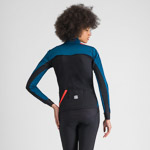 Sportful FIANDRE MEDIUM dámska bunda teal blu