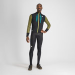 Sportful SUPERGIARA bunda black green blu