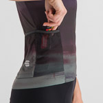 Sportful FLOW SUPERGIARA dámsky dres galaxy blue violet