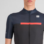 Sportful PISTA dámsky dres black galaxy blue