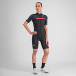 Sportful PISTA dámsky dres black galaxy blue