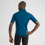 Sportful FIANDRE PRO bunda s krátkym rukávom teal blu