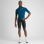 Sportful FIANDRE PRO bunda s krátkym rukávom teal blu