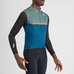 Sportful PISTA THERMAL dres blue green black orange