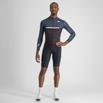 Sportful PISTA THERMAL dres black blu white