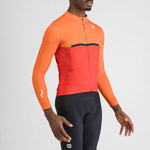 Sportful PISTA THERMAL dres red orange black