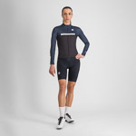 Sportful PISTA THERMAL dámsky dres black blu white