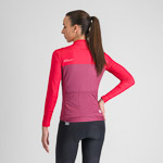 Sportful PISTA THERMAL dámsky dres raspberry pink white