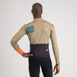 Sportful BREAKOUT SUPERGIARA THERMAL dres olive green galaxy blue oramge