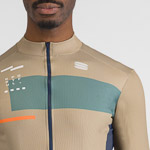 Sportful BREAKOUT SUPERGIARA THERMAL dres olive green galaxy blue oramge