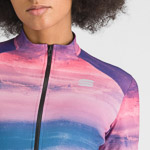 Sportful FLOW SUPERGIARA THERMAL dámsky dres blue pink